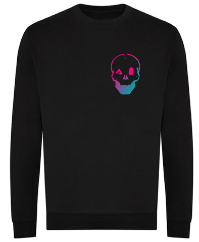 Skull logo Organic sweatshirt- Black