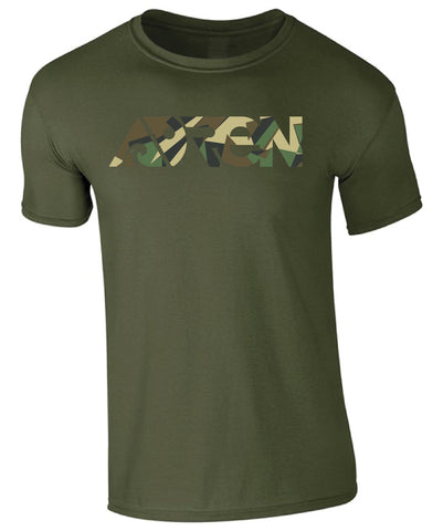 Camo T-Shirt - Military Green (Sale)