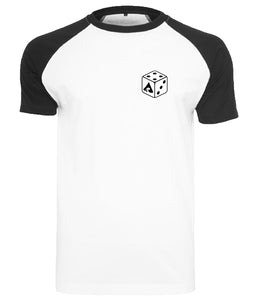 Adren Lucky 7 Contrast T-Shirt - Black/White