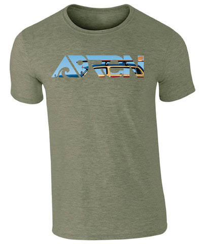 Woody T-Shirt - Heather Military Green (Sale)